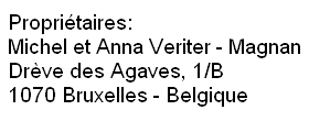 Adresse des propriétaires